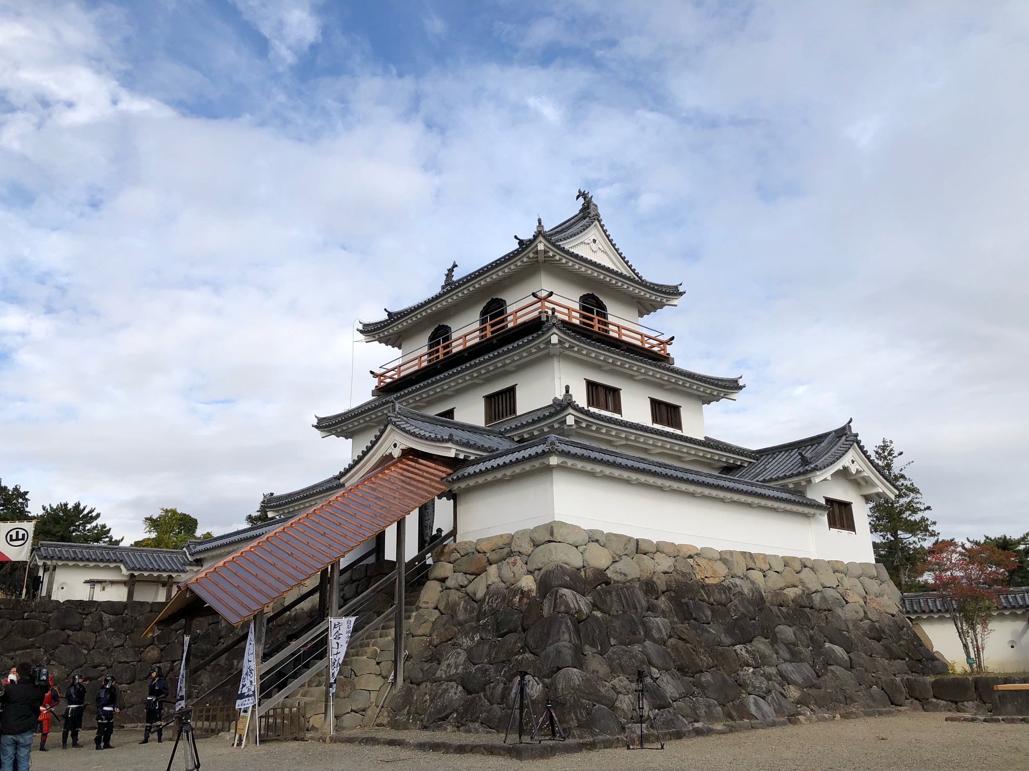 白石城の見学が再開されました。 | しろいし旅カタログ